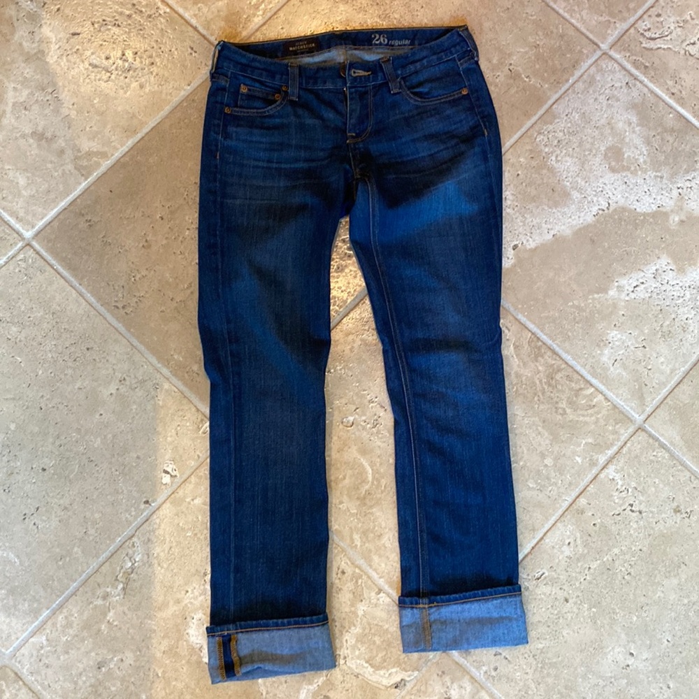 JCrew Size 26 Matchstick Jeans Medium Wash